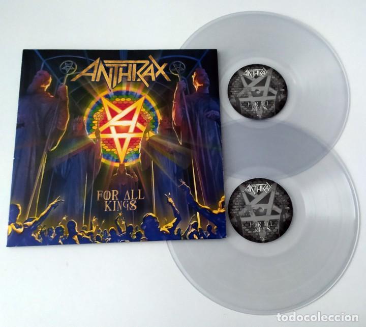 Discos de vinilo: LP ANTHRAX - FOR ALL KINGS - Foto 3