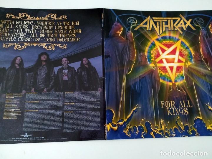 Discos de vinilo: LP ANTHRAX - FOR ALL KINGS - Foto 5