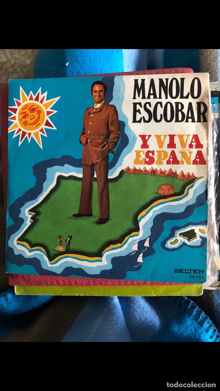 Discos de vinilo: VINILO 45 r.p.m MANOLO ESCOBAR - Foto 1