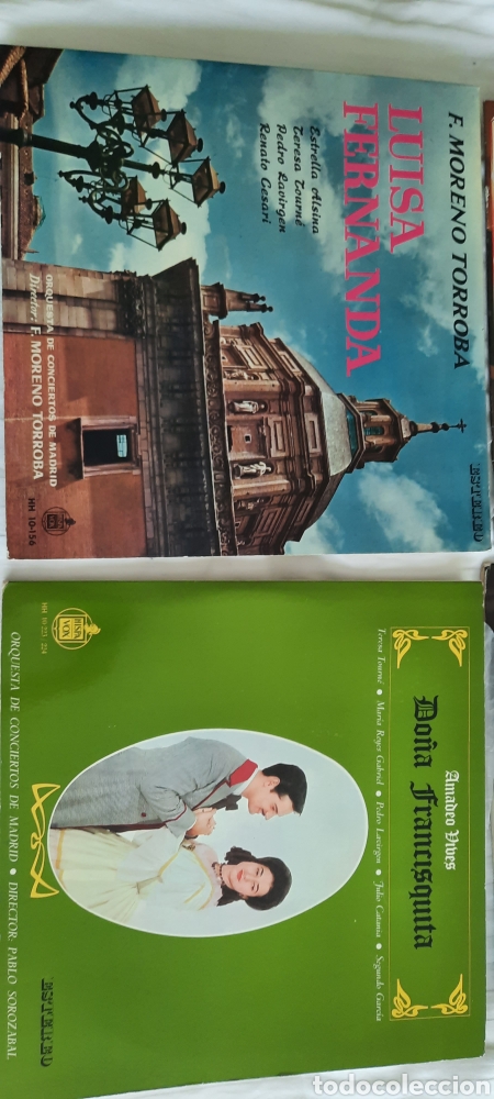 Discos de vinilo: Lote 5 vinilos de ZARZUELA - Foto 5