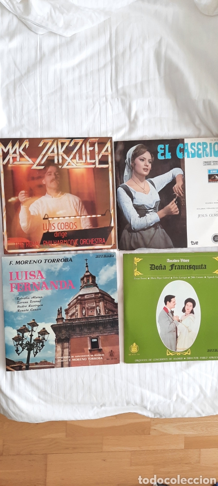 Discos de vinilo: Lote 5 vinilos de ZARZUELA - Foto 1