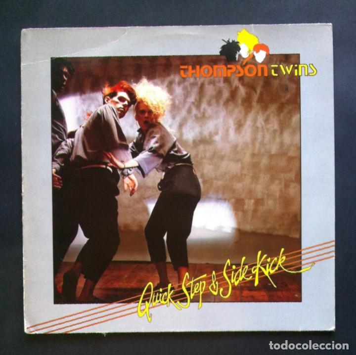 Discos de vinilo: THOMPSON TWINS - Quick Step & Side Kick - LP ALEMAN 1983 - ARISTA - Foto 1