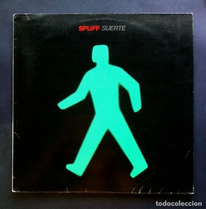 Discos de vinilo: SPLIFF - Suerte - LP ESPA&Ntilde;OL 1982 - CBS - Foto 1