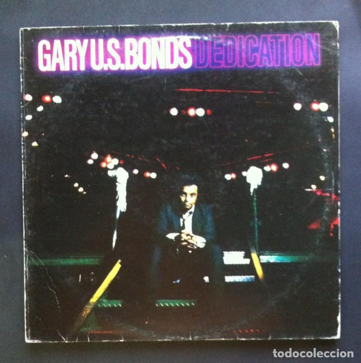 Discos de vinilo: GARU US BONDS - Dedication - LP ESPA&Ntilde;OL 1981 - EMI - Foto 1