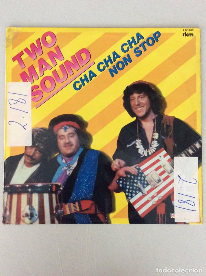 Discos de vinilo: Two Man Sound. Cha cha cha non stop. - Foto 1