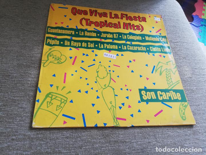 Vinyl records: Son caribe-viva la fiesta(tropical hits)