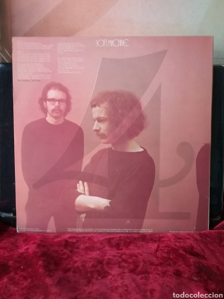 Discos de vinilo: SOFT MACHINE 4 1971 Reedic . England - Foto 2