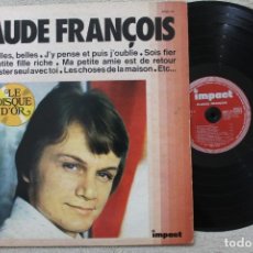 Discos de vinilo: CLAUDE FRANÇOIS LE DISQUE D'OR LP VINYL MADE IN FRANCE 1966