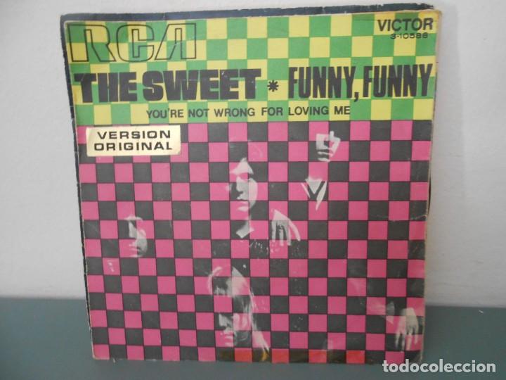 Discos de vinilo: THE SWEET - FUNNY, FUNNY - Foto 1