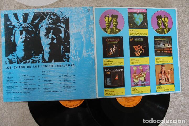 Discos de vinilo: LOS EXITOS DE LOS INDIOS TABAJARAS 2LP DOBLE VINYL GATEFOL MADE IN 1974 - Foto 3