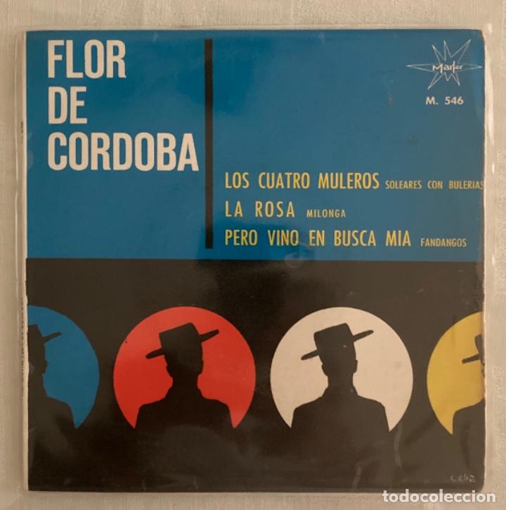 Discos de vinilo: Flor de. C&oacute;rdoba- Los cuatro muleros - Foto 1