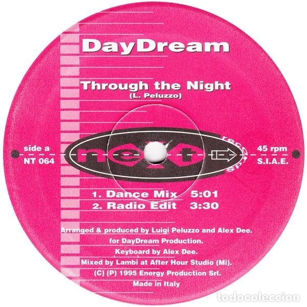 Discos de vinilo: Daydream &ndash; Through The Night-ITALY-1995-MAXI SINGLE - Foto 1