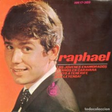 Discos de vinilo: RAPHAEL EP 1965 HISPAVOX HH 17-309 LOS JOVENES ENAMORADOS. Lote 3823468