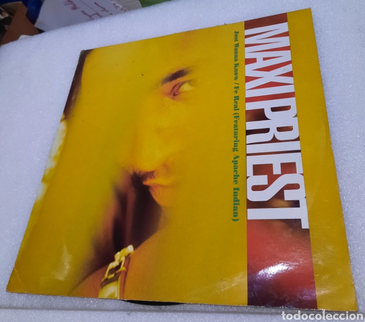 Discos de vinilo: Maxi priest - just wanna know - Foto 1
