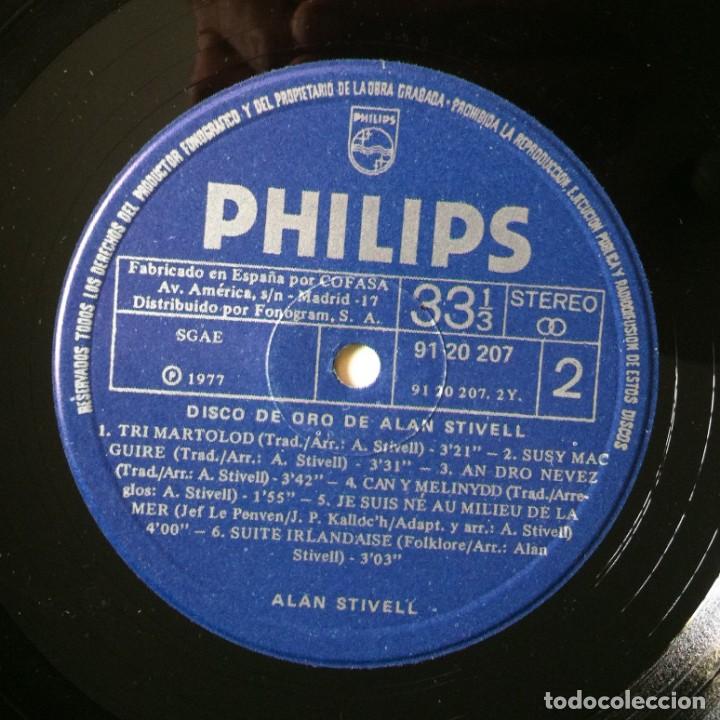 Discos de vinilo: ALAN STIVELL - Disco De Oro - LP ESPA&Ntilde;OL 1977 - PHILIPS - Foto 4