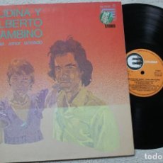 Discos de vinilo: CLAUDINA Y ALBERTO GAMBINO CANCION DEL AMOR ARMADO LP VINYL GATEFOL MADE IN SPAIN 1975