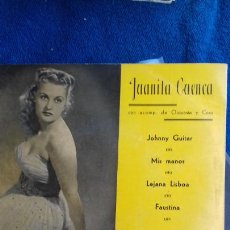 Discos de vinilo: JUANITA CUENCA -JOHNNY GUITAR-Y 3 MAS DIS. Lote 281847288