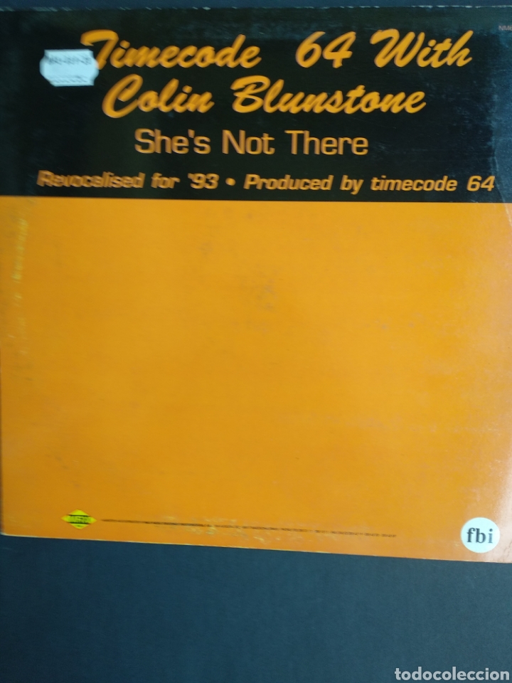 Discos de vinilo: *TIMECODE 64 WITH, COLIN BLUNSTONE, 1993 A4 - Foto 1