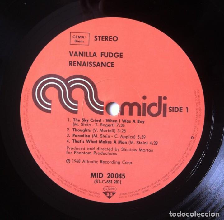 Discos de vinilo: VANILLA FUDGE- Renaissance - LP - MIDI - Foto 3