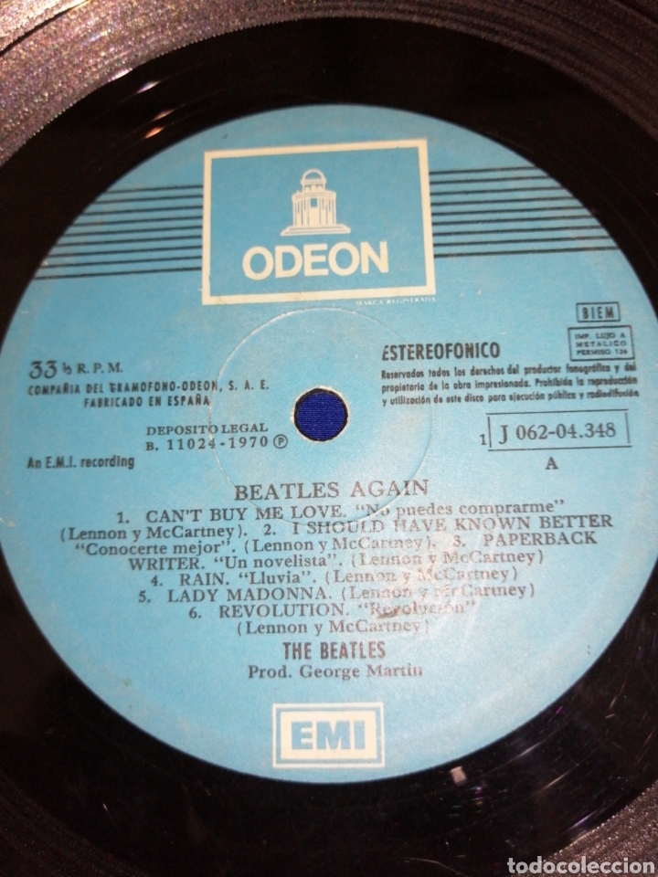 Discos de vinilo: BEATLES AGAIN - Foto 8