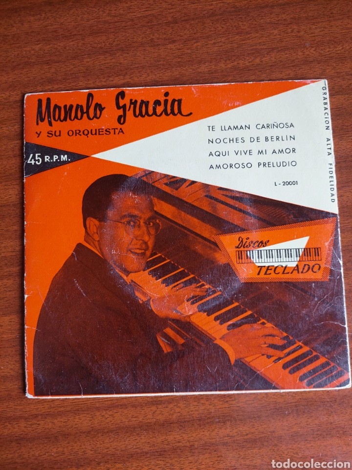 Disques de vinyle: Manolo Garc&iacute;a y su orquesta