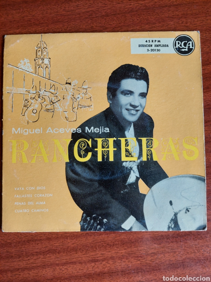 Disques de vinyle: Miguel Aceves Mejia - Rancheras