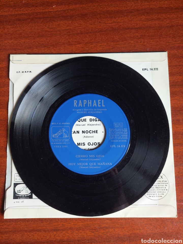 Discos de vinilo: Raphael Digan lo que digan - Foto 2