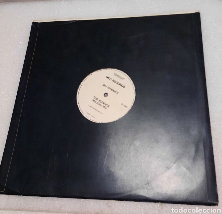 Discos de vinilo: Jan Hammer - The runner ( Marat&oacute;n mix ) - Foto 1