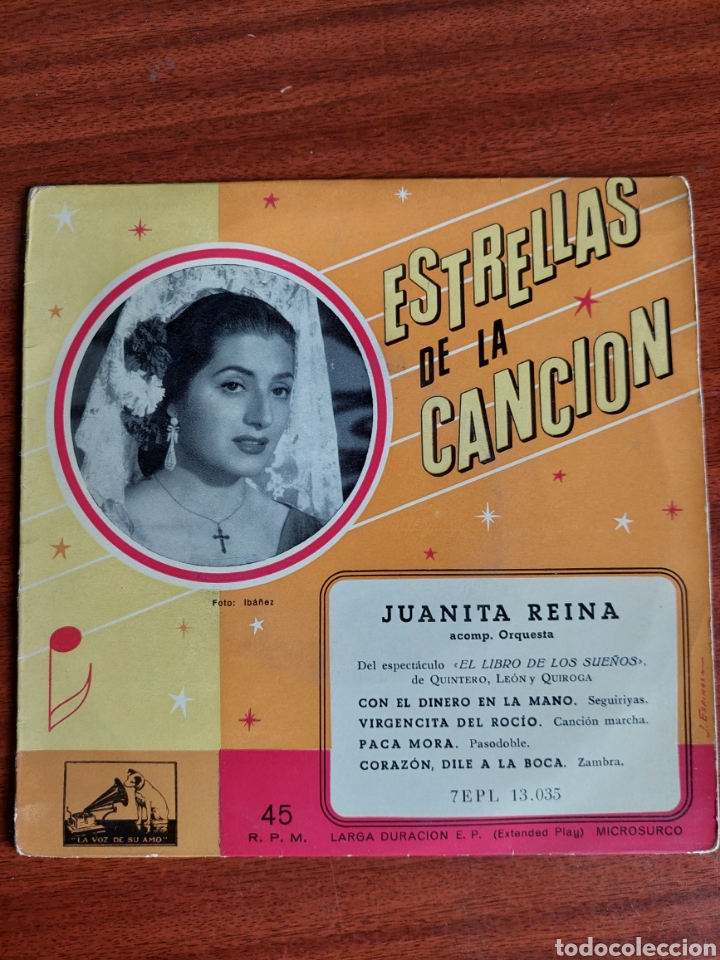 Disques de vinyle: Estrellas de la cancion: Juanita Reina