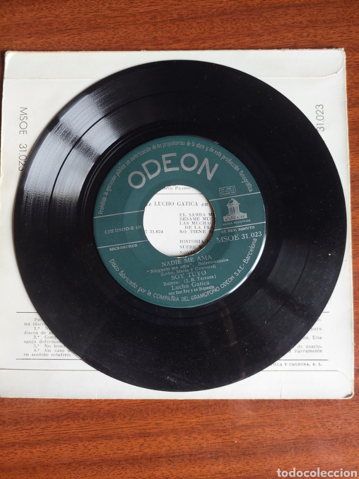 Discos de vinilo: Lucho Gatica - Foto 3