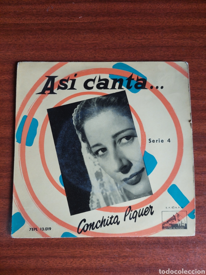 Discos de vinilo: Conchita Piquer - As&iacute; canta...