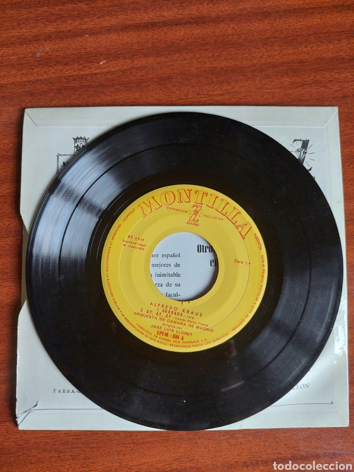 Discos de vinilo: Alfredo Kraus - Valencia - Foto 3