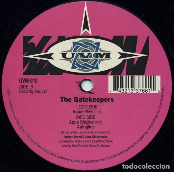 Discos de vinilo: The Gatekeepers &lrm;&ndash; Aqua-BELGIUM-1996-MAXI SINGLE - Foto 1
