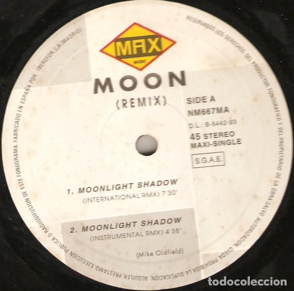 Discos de vinilo: Moon &ndash; Moonlight Shadow (Remix)-1992-SPAIN-MAXI SINGLE - Foto 3