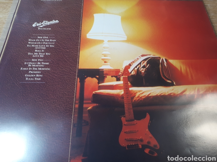 Discos de vinilo: ERIC CLAPTON BACKLESS - Foto 2