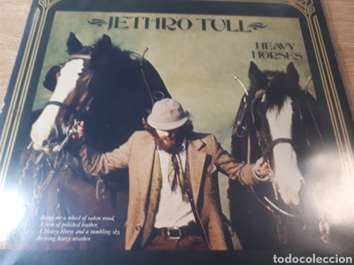 Discos de vinilo: JETHRO TULL HEAVY HORSES - Foto 1