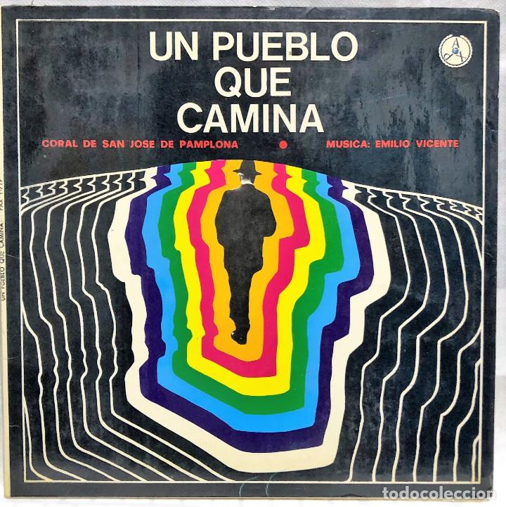 Disques de vinyle: Coral De San Jose De Pamplona, Emilio Vicente - Un Pueblo Que Camina