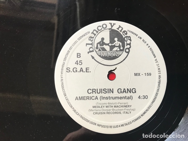 Discos de vinilo: Cruisin gang. America - Foto 4