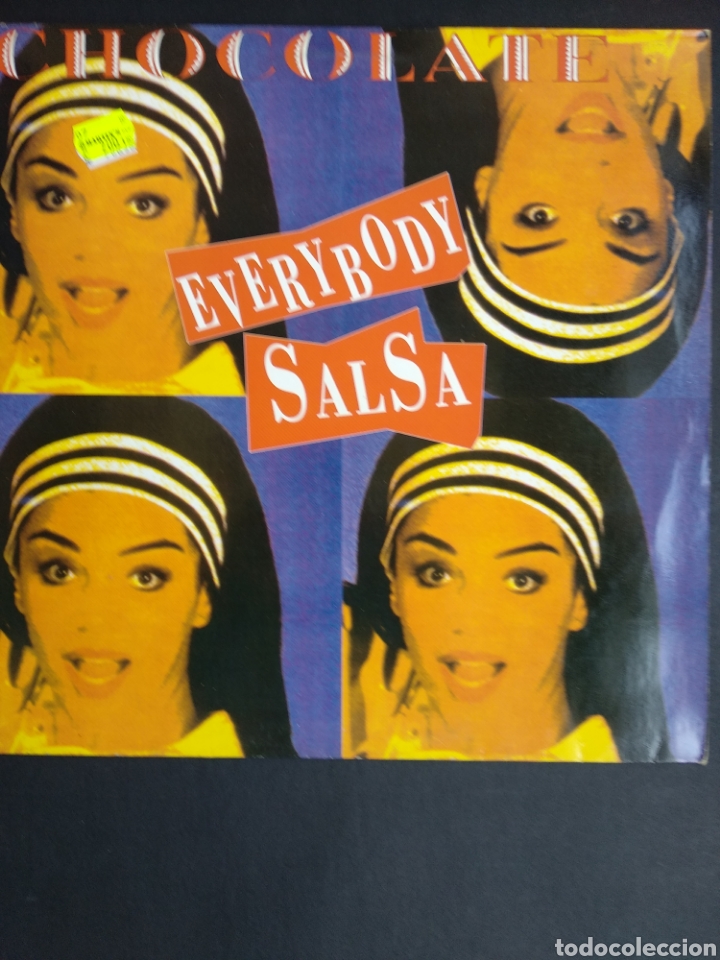 Discos de vinilo: *CHOCOLATE, EVERYBODY SALSA, 1991, Spain. A1 - Foto 1