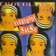 Discos de vinilo: *CHOCOLATE, EVERYBODY SALSA, 1991, SPAIN. A1. Lote 281968788