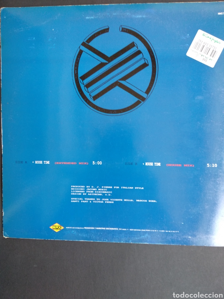 Discos de vinilo: *SYNTHESIS, HOUSE TIME, SPAIN. A1 - Foto 2