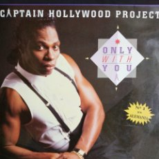 Discos de vinilo: *CAPTAIN HOLLYWOOD PROJECT, ONLY WITH YOU, 1993, SPAIN. Lote 281973508