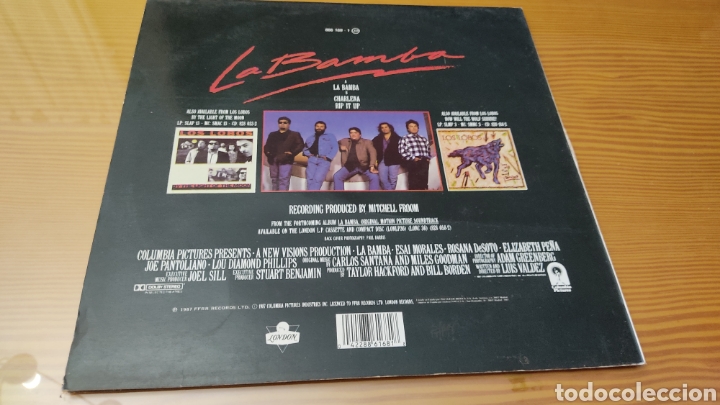Discos de vinilo: Disco vinilo LP B.S.O. La Bamba - Foto 2