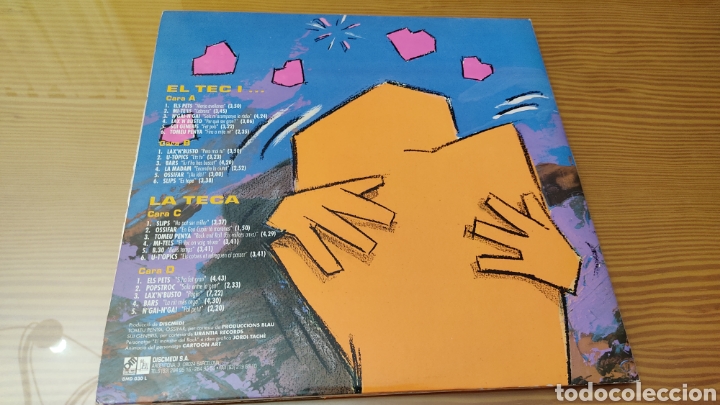 Discos de vinilo: Doble disco vinilo El Tec i la Teca 4 - Foto 2