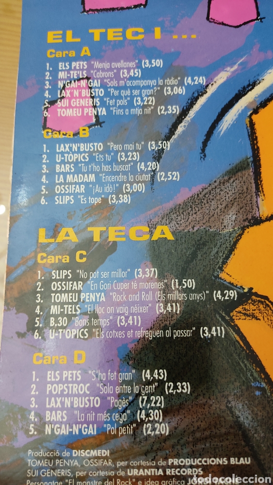 Discos de vinilo: Doble disco vinilo El Tec i la Teca 4 - Foto 4