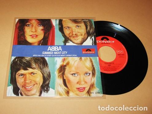 Discos de vinilo: ABBA - SUMMER NIGHT CITY - SINGLE - 1978 - Foto 1