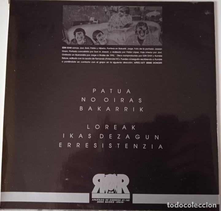 Discos de vinilo: Ezin Izan...No poder ser. ( Rumble Records 1993) Spain. Punk, Hardcore, Melodic Hardcore. - Foto 2