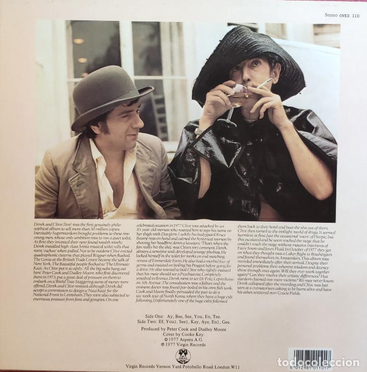 Discos de vinilo: LP DEREK AND CLIVE (Monty Python) - Come again - Virgin OVED 110 (EX-/EX++) - Foto 2
