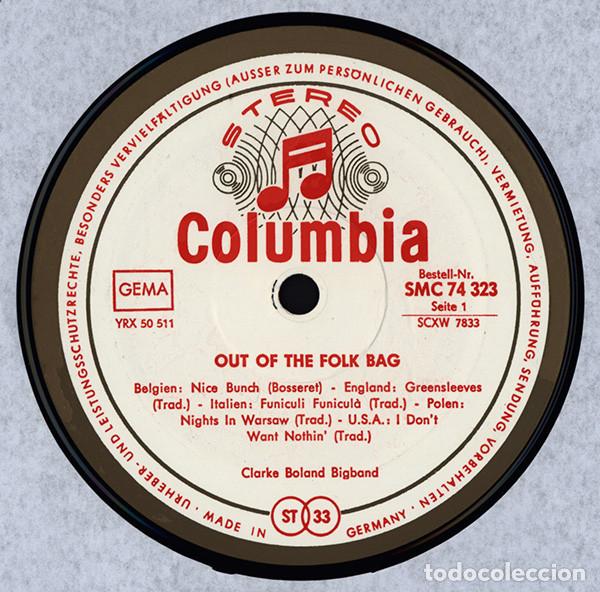 ○即決LP Clarke Boland / Out Of The Folk Bag SMC74323 ej3541 独