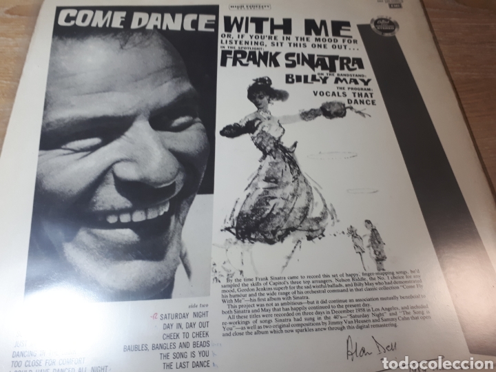 Discos de vinilo: FRANK SINATRA COME DANCE WITH ME - Foto 2